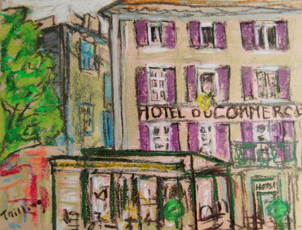 Hotel Du Commerce Pont-Saint-Esprit Kültér fotó
